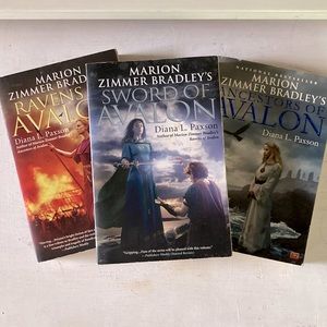 Final 3 Mists of Avalon book series - Diana Paxson, Marion Zimmer Bradley